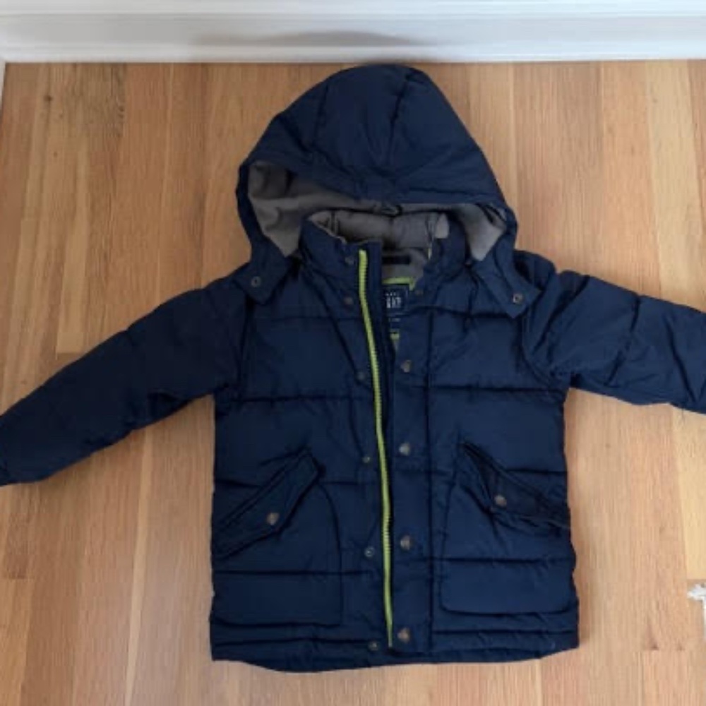 Gap Kids Navy Winter Coat - Size 5